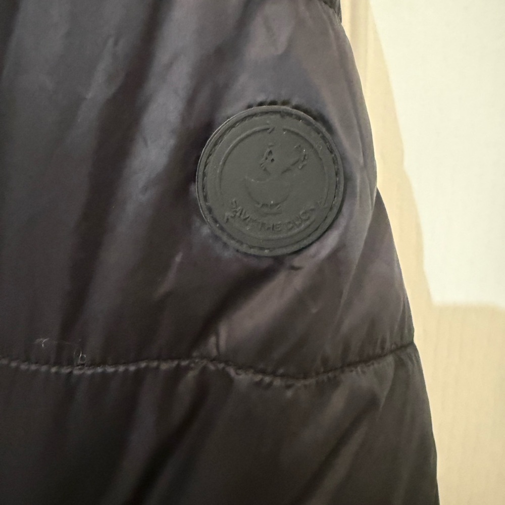 SAVE THE DUCK Dark Jacket with Logo Patch